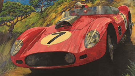 Rowes Poster For The 2014 Pebble Beach Tour Features The Fantuzzi