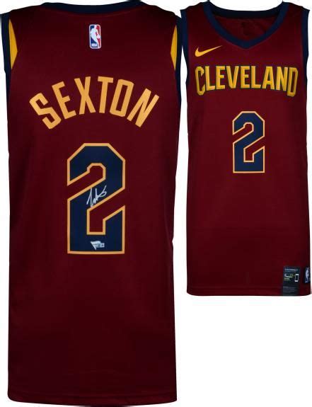 Collin Sexton Cleveland Cavaliers Autographed Nike Red Swingman Jersey Authentic Signed