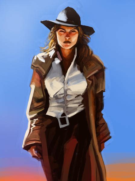 Cowgirl By Dazwatford On Deviantart