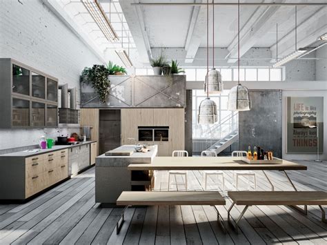 32 Industrial Style Kitchens That Will Make You Fall In Love