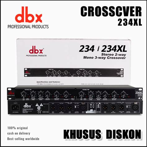 Peranti Crossover Profesional Stereo Dbx 223234xl 2 Hala3 Hala 4