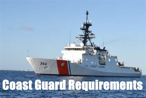 Coast Guard Requirements Operation Military Kids