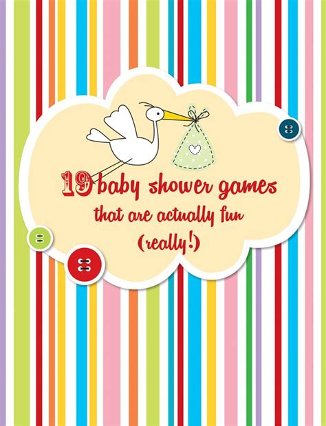 19 Modern Baby Shower Games That Are Actually Fun Really Baby