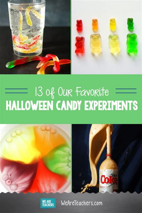 Best Halloween Candy Experiments Weareteachers
