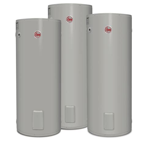 Tankless water heaters supply continuous hot water, and they conserve energy because water doesn't cool off in a tank. Rheem Electric Water Heaters | Australian Hot Water