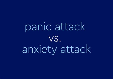 Panic Attack Vs Anxiety Attack Which One Have You Had