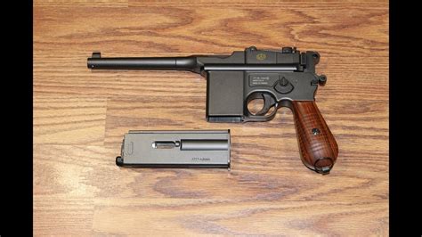 Обзор пневматического пистолета Sas Mauser M712 Schnellfeuer Kwc K712