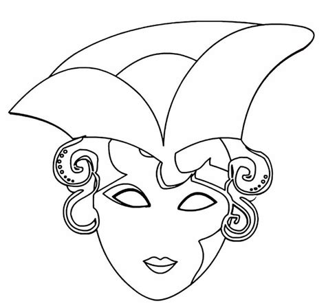 Moldes para Máscaras de Carnaval Maschera veneziana Carnevale Maschera