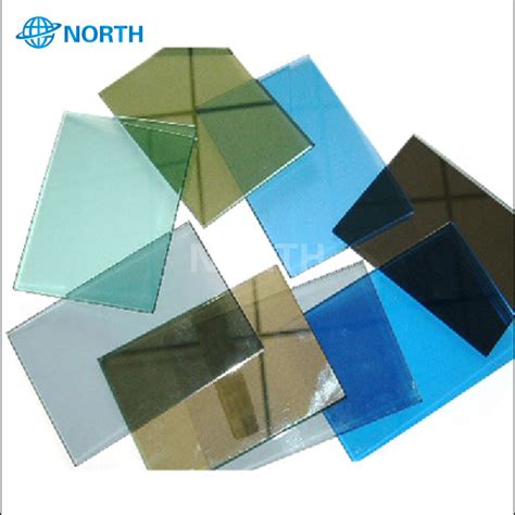 4mm 5mm 6mm Colored High Reflective Glass Panels China Reflective
