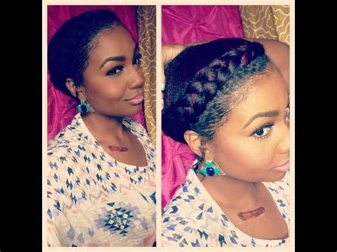 The purpose of this article is to. Natural Hair Style: Goddess Braid - YouTube