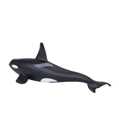 Mojo Male Killer Whale Orca Plastic Animal Sea Toy Figure Model Fish