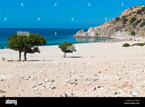 Pahia Ammos Beach At Samothraki Island In Greece Stock Photo Alamy