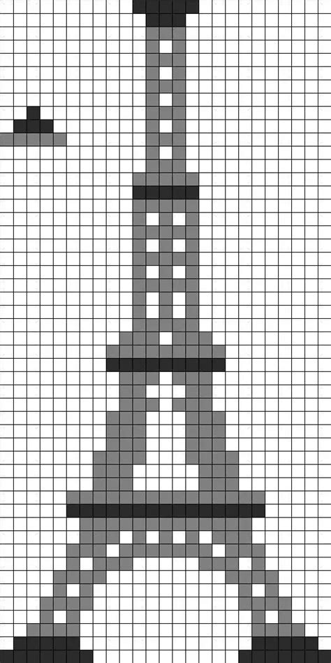 Pixel Art Tour Eiffel 31 Idées Et Designs Pour Vous Inspirer En Images