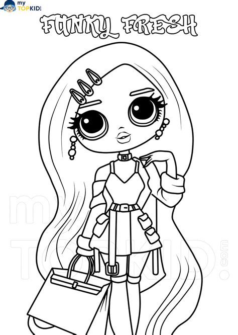 Best Ideas For Coloring Omg Doll Coloring Pages