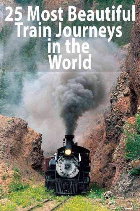 25 Most Beautiful Train Journeys In The World Trivota Train Journey