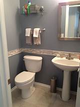 Both routes can work, but keep in mind that everything in your bathroom will have a big impact on the overall look. Half bath remodel | Half bathroom decor, Small half ...
