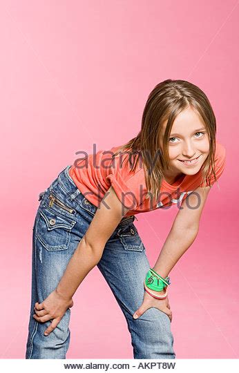 Girl Bent Over Stock Photos And Girl Bent Over Stock Images Alamy