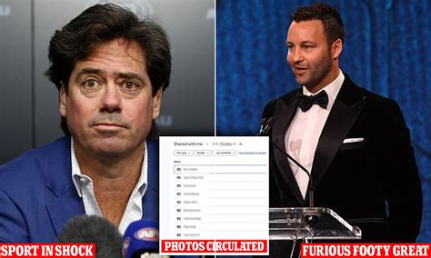 Afl Rocked By Nude Scandal As Photos And Videos Of Forty Five Players