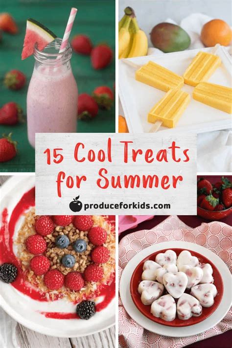 15 Cool Summer Treats Smoothies Popsicles And More Produce For Kids