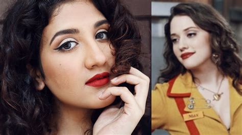 Max Black Kat Dennings Inspired Makeup Look 2 Broke Girls Madhushree Joshi Youtube