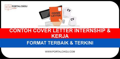 CONTOH COVER LETTER INTERNSHIP KERJA Bahasa Inggeris Bahasa Melayu