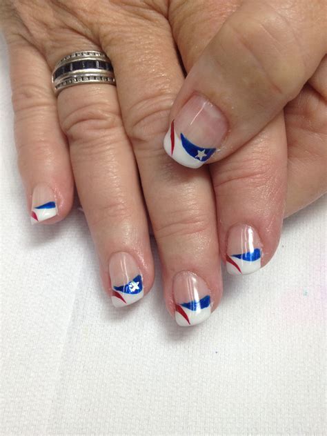 4th Of July Nails White Myindependenceday