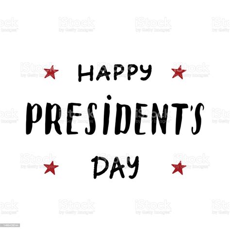 Happy Presidents Day Usa Greeting Card United States Of America