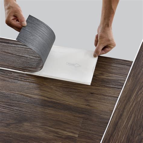 Self Adhesive Vinly Floor Planks Oak Matte Pack Of 7 Self