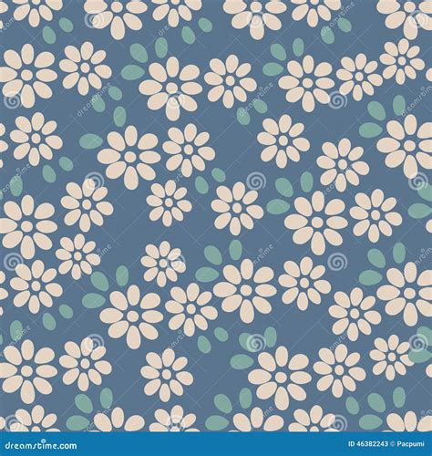 Seamless Pattern Flower Stock Vector Illustration Of Oreintal 46382243