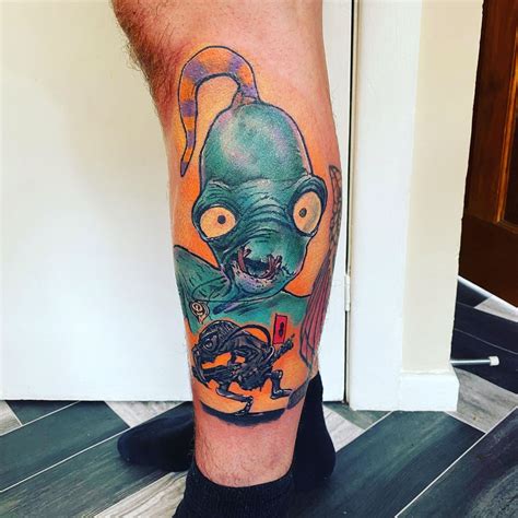 Oddworld On Twitter Happy Tattootuesday Thanks To Oddworld Fan Matt