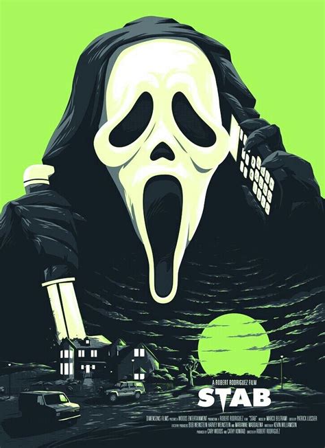 Ghostface Stab Film Scream Scream Movie Poster Movie Poster Art