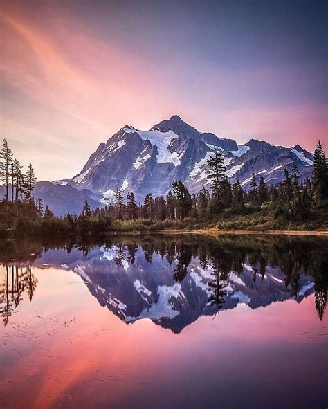 Mount Shuskan North Cascades National Park Landscape Photography