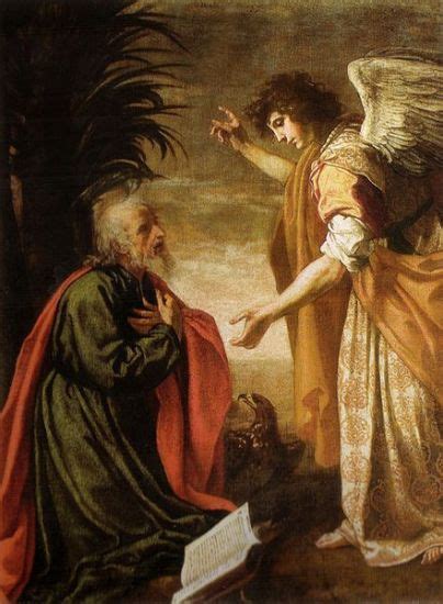 The Angel Explains To John What He Is To Do With His Revelation