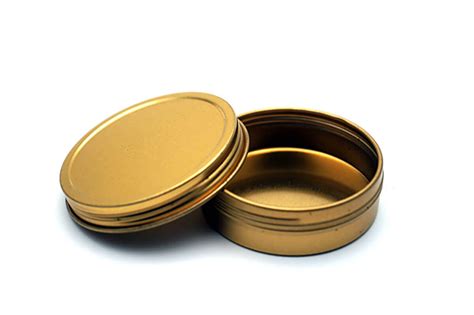 Candle Tin Bulk Wholesale Packaging Materials Golden Tin Colimited