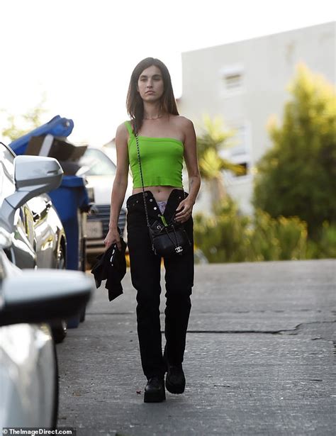 Rainey Qualley Appears To Purposely Leave The Fly Of Her Jeans