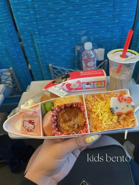 Hello Kitty Shinkansen Bento What I Ate On The 🚄 แกลเลอรีที่โพสต์