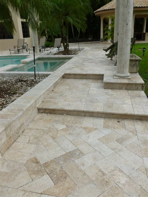 The Beauty Of Travertine Pavers Hpg