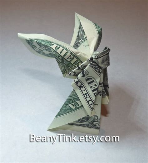 Dollar Origami Angel By Beanytink On Etsy