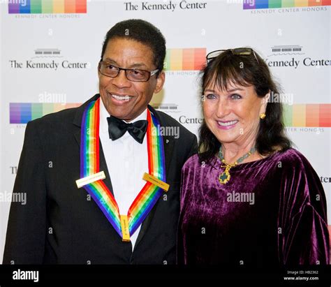 2013 Kennedy Center Honor Recipient Herbie Hancock And His Wife Gigi Arrives For The Formal