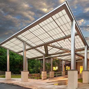Create an architectural statement with distinctive, louvered, standing seam or metal commercial awnings and commercial canopies. Canopy for commercial buildings - All architecture and ...