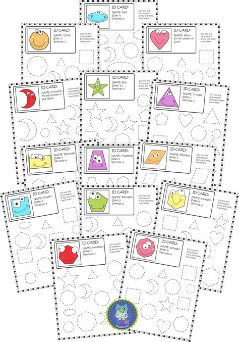 2d Shapes Activities Worksheets Posters Games And More