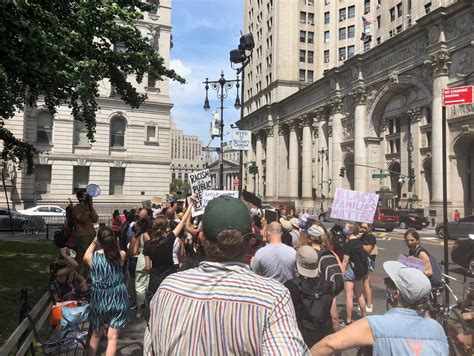 Protesters Gather For A Black Lives Matter Rally In Manhattan