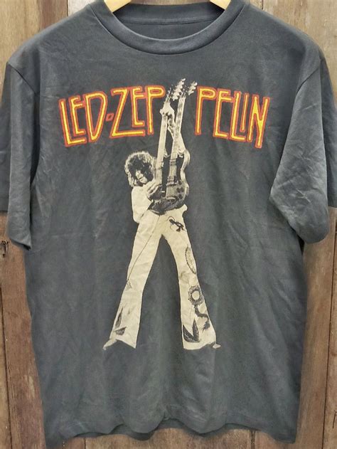 Led Zeppelin 100 Cotton New Vintage Band T Shirt Band Tshirts