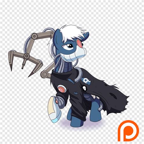 Pony Horse Big Mcintosh Fallout Equestria Robot Cyborg Mammal