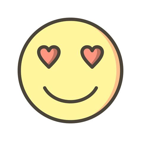 Love Emoji Vector Icon 380419 Vector Art At Vecteezy