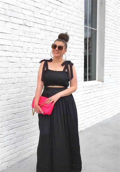 Spring Outfit 9 Ways To Wear All Black For Spring Juliamarieb