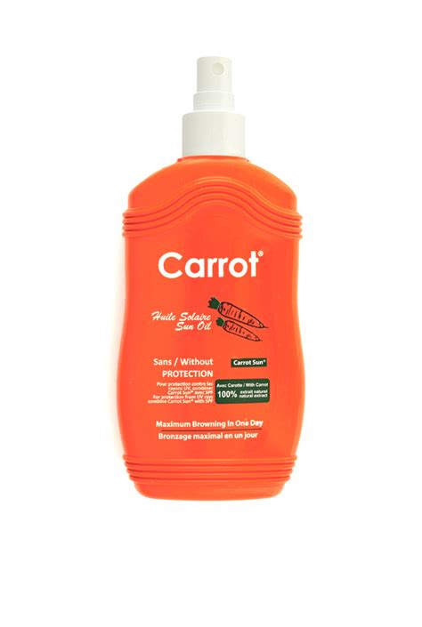 Carrot Sun® Tan Accelerator Carrot Spray Oil - Carrot Sun® Tan Accelerators