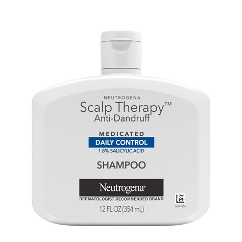 Neutrogena Scalp Therapy Anti Dandruff Daily Control Shampoo 12 Fl Oz