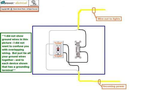 Diagram Double Wall Switch With Gfci Wiring Diagram Mydiagramonline