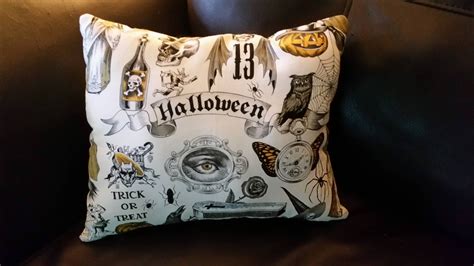 Halloween Throw Pillow 9 X 12